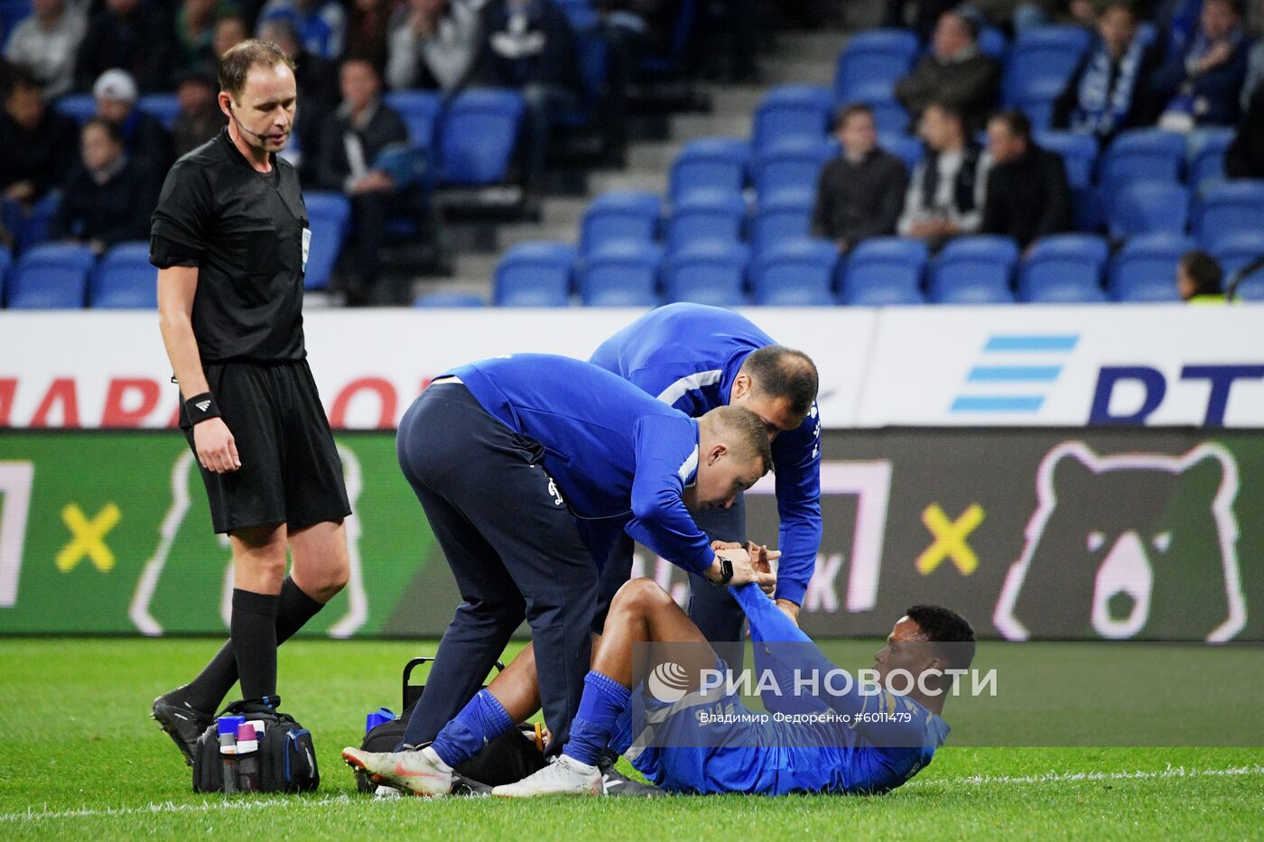 Футбол. РПЛ. Матч "Динамо" - "Уфа"