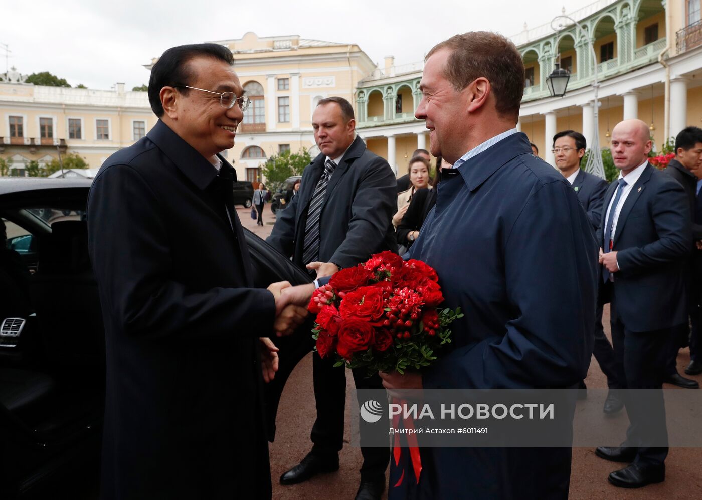 Рабочая поездка премьер-министра РФ Д. Медведева в Северо-Западный федеральный округ