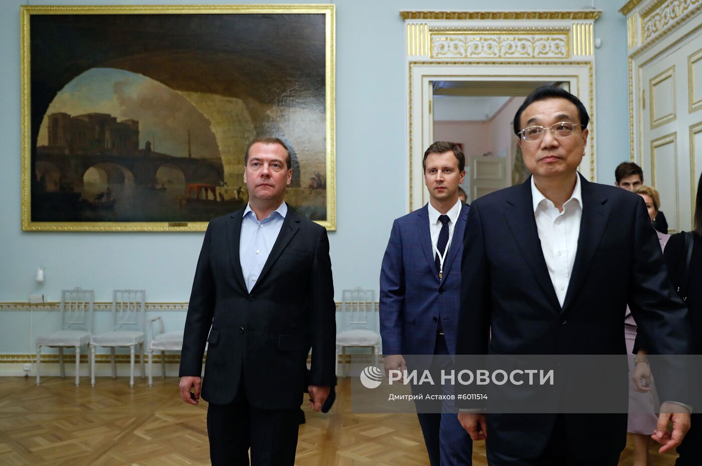 Рабочая поездка премьер-министра РФ Д. Медведева в Северо-Западный федеральный округ