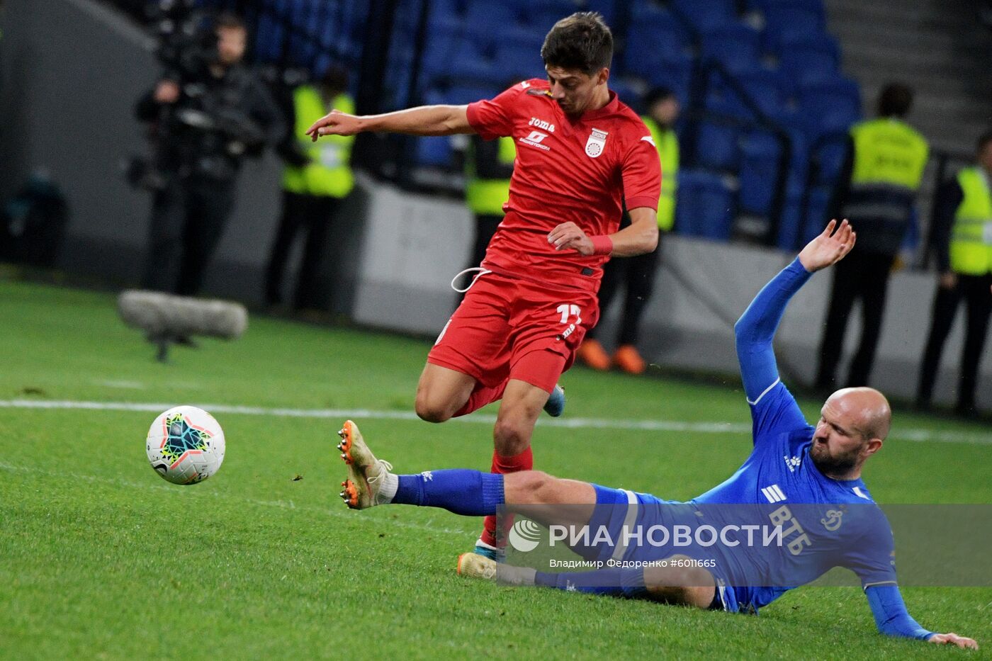 Футбол. РПЛ. Матч "Динамо" - "Уфа"