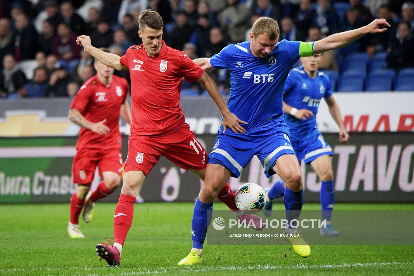 Футбол. РПЛ. Матч "Динамо" - "Уфа"