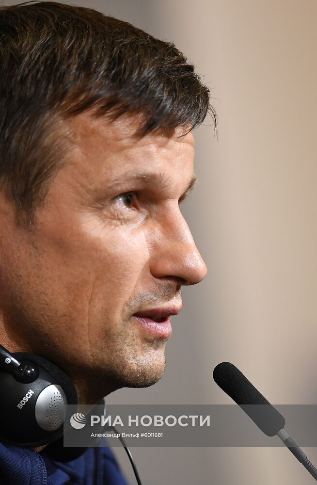 Футбол. Лига чемпионов. Тренировка ФК "Зенит"