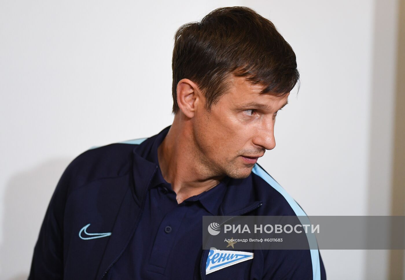 Футбол. Лига чемпионов. Тренировка ФК "Зенит"