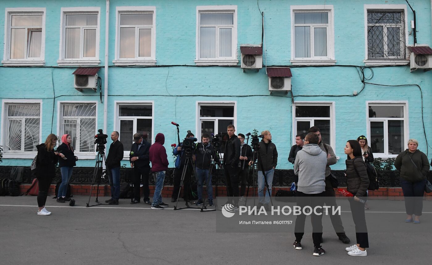 Ситуация у исправительной колонии №4 в Белгородской области