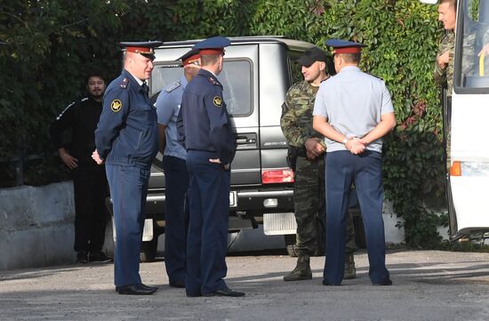 Ситуация у исправительной колонии №4 в Белгородской области