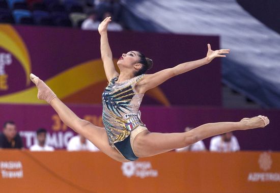 Художественная гимнастика. Чемпионат мира. Второй день