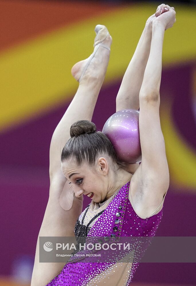 Художественная гимнастика. Чемпионат мира. Второй день