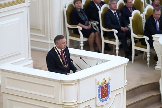 Инаугурация губернатора Санкт-Петербурга Александра Беглова