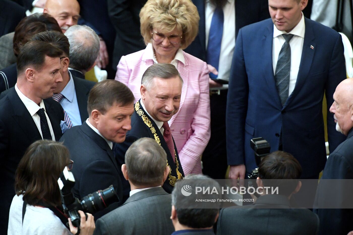 Инаугурация губернатора Санкт-Петербурга Александра Беглова