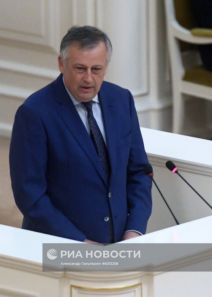 Инаугурация губернатора Санкт-Петербурга Александра Беглова