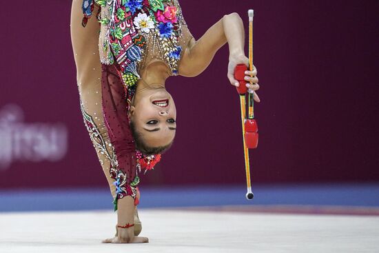 Художественная гимнастика. Чемпионат мира. Третий день