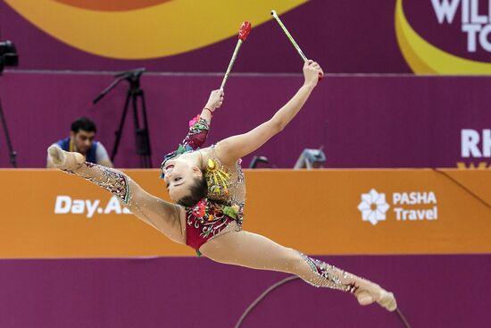 Художественная гимнастика. Чемпионат мира. Третий день