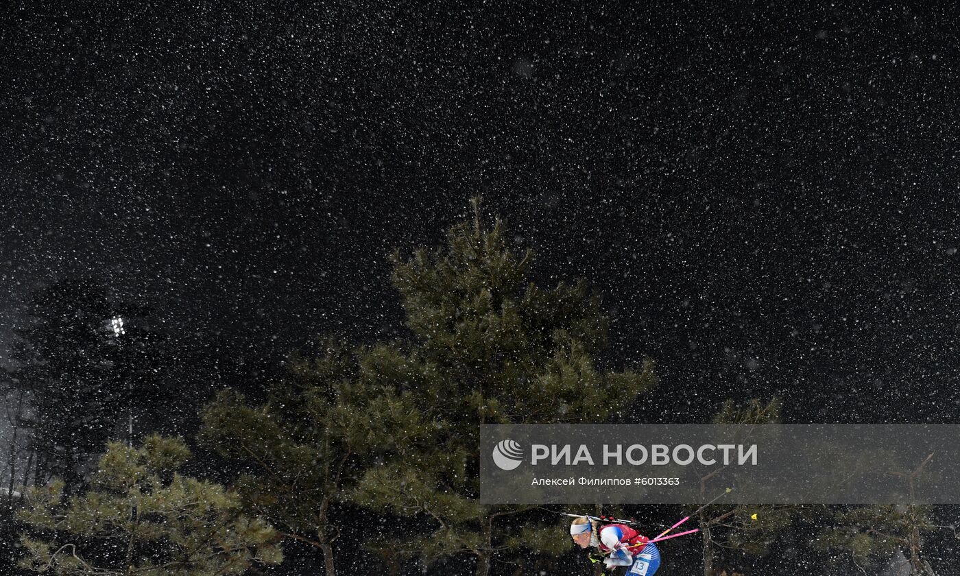 Олимпиада 2018. Биатлон. Женщины. Эстафета