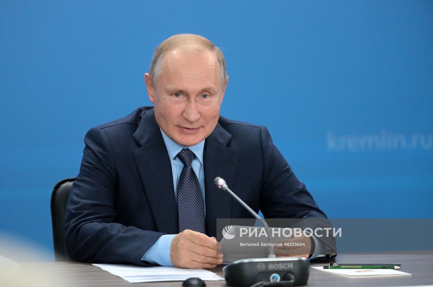 Президент РФ В. Путин провёл заседание наблюдательного совета АСИ