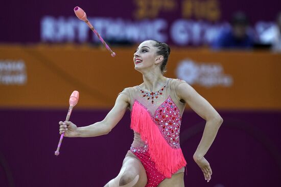 Художественная гимнастика. Чемпионат мира. Третий день