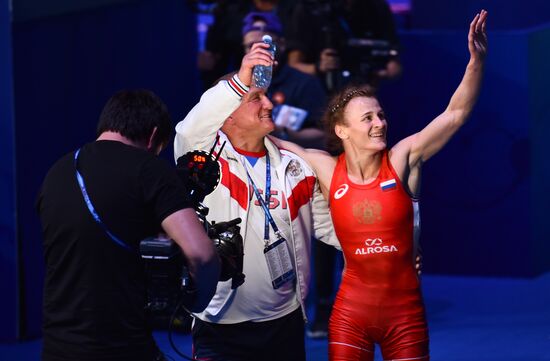 Вольная борьба. Чемпионат мира. Женщины