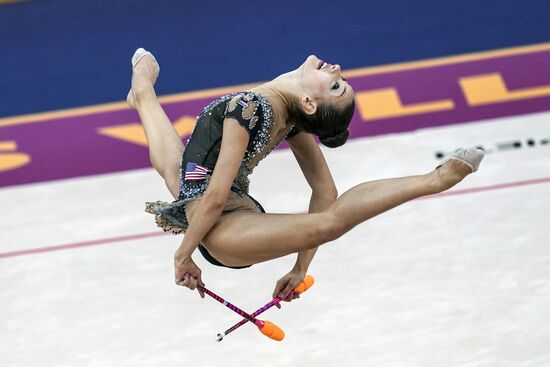 Художественная гимнастика. Чемпионат мира. Третий день