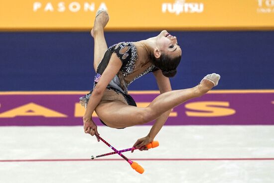Художественная гимнастика. Чемпионат мира. Третий день
