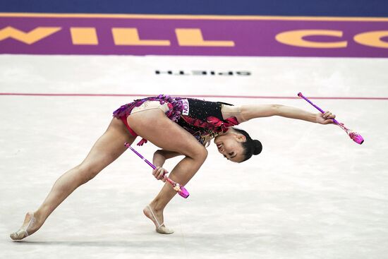 Художественная гимнастика. Чемпионат мира. Третий день