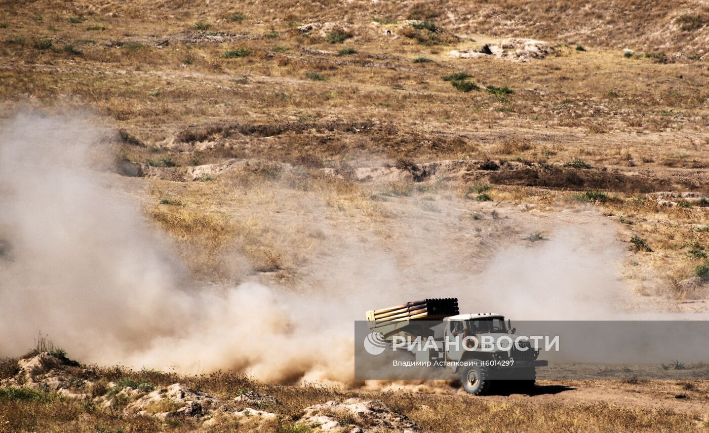 Учения "Центр-2019" в Таджикистане