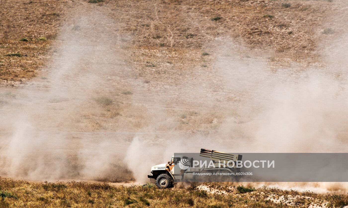 Учения "Центр-2019" в Таджикистане