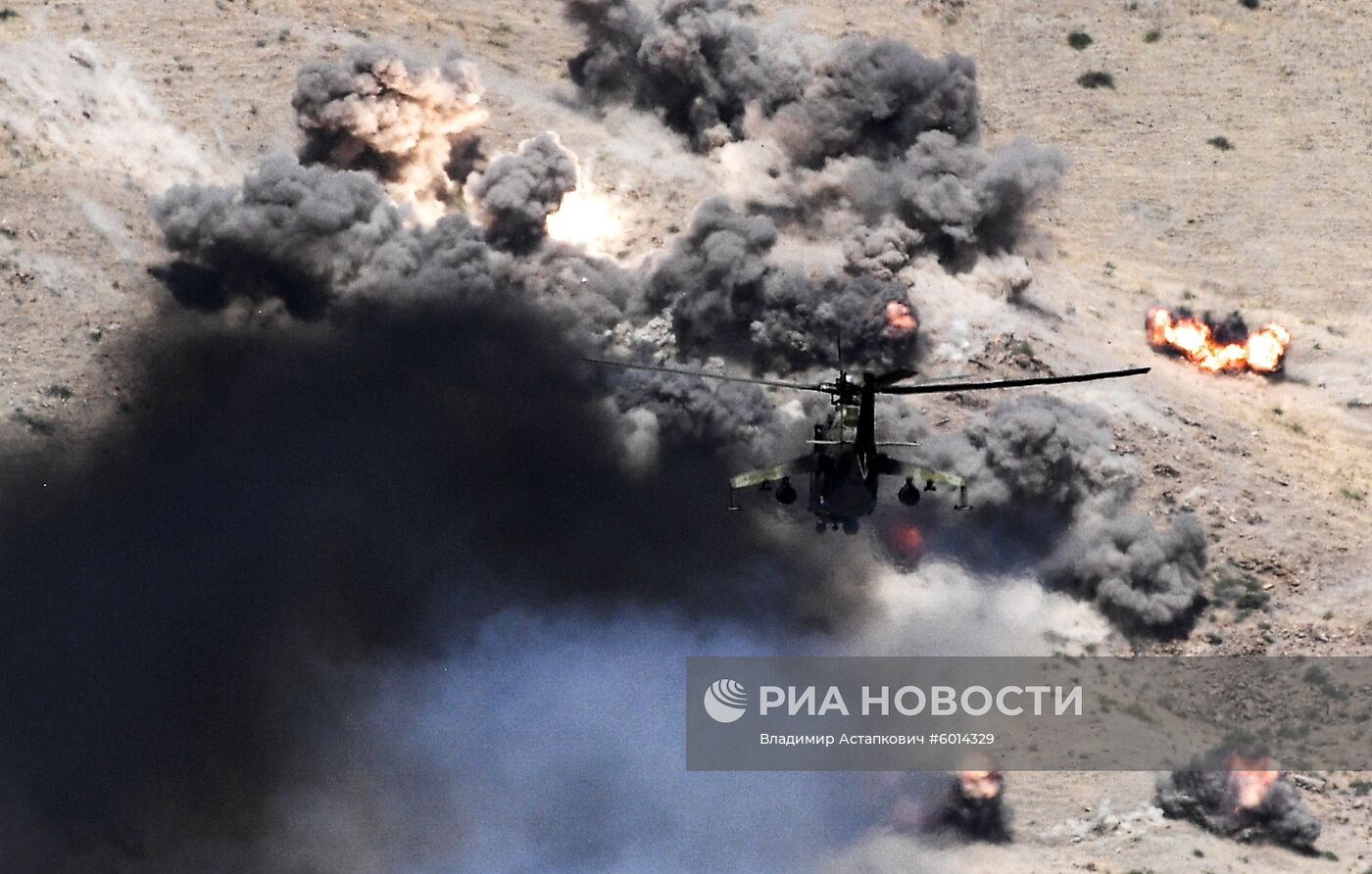 Учения "Центр-2019" в Таджикистане