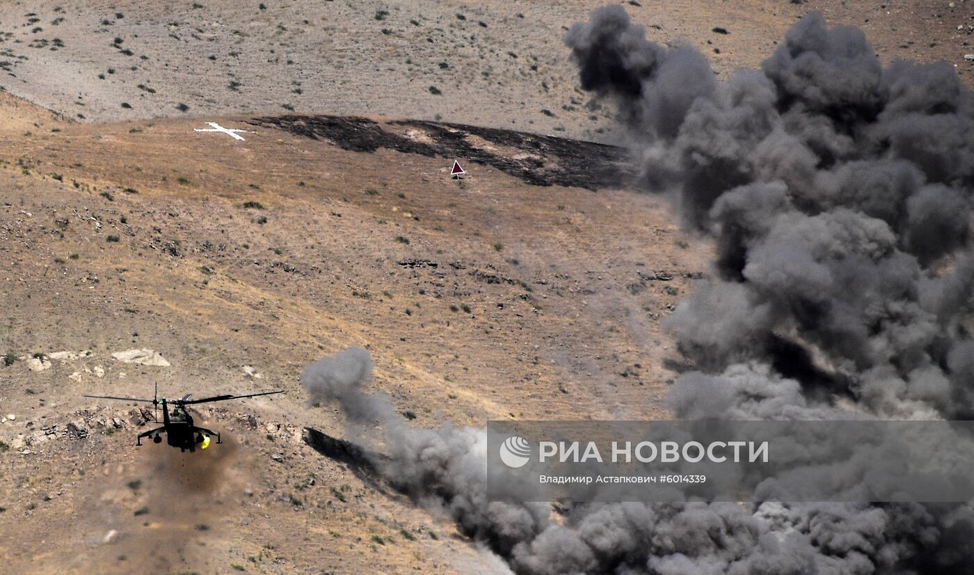 Учения "Центр-2019" в Таджикистане