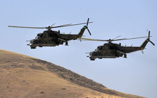 Учения "Центр-2019" в Таджикистане