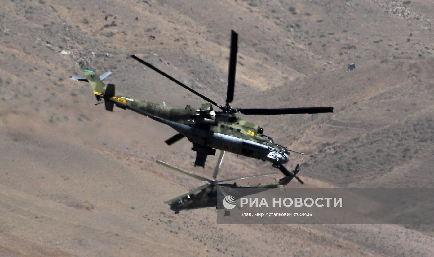 Учения "Центр-2019" в Таджикистане