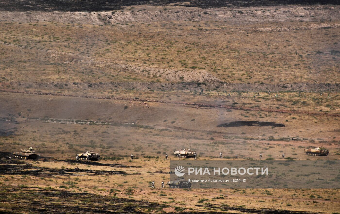 Учения "Центр-2019" в Таджикистане