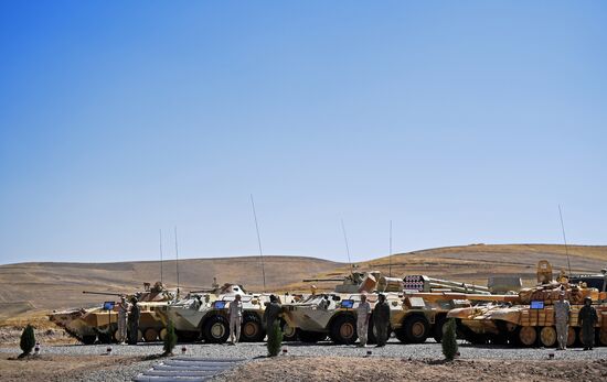 Учения "Центр-2019" в Таджикистане