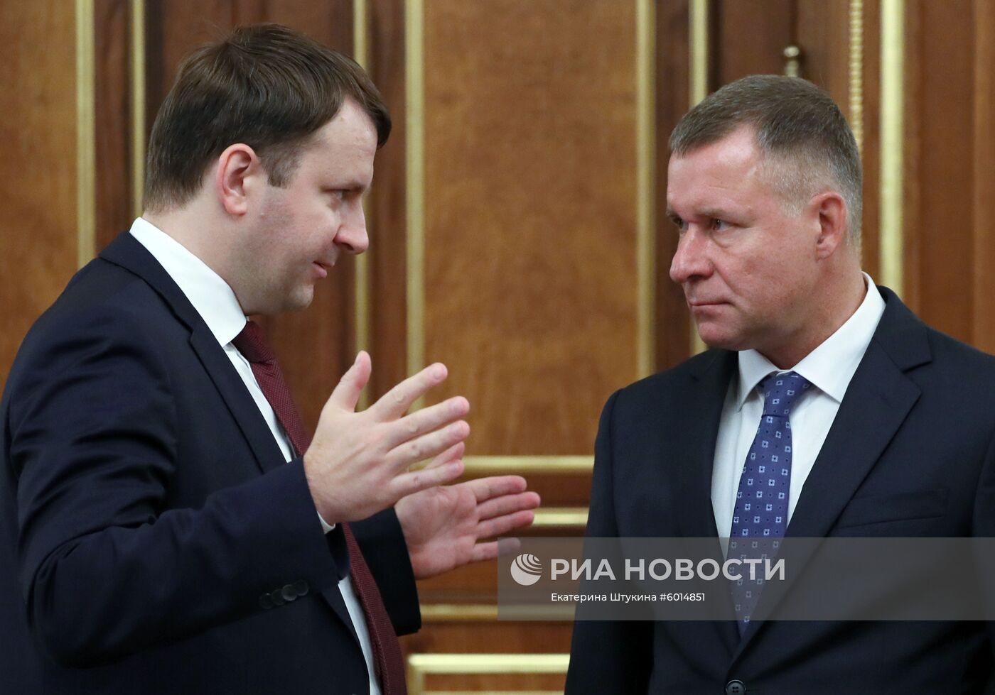 Премьер-министр РФ Д. Медведев провел заседание правительства РФ