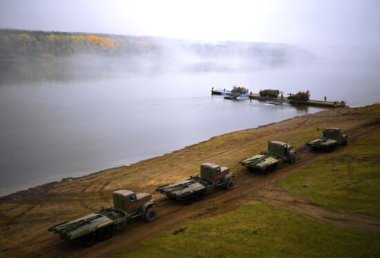 Учения "Центр-2019" в Кемеровской  области  