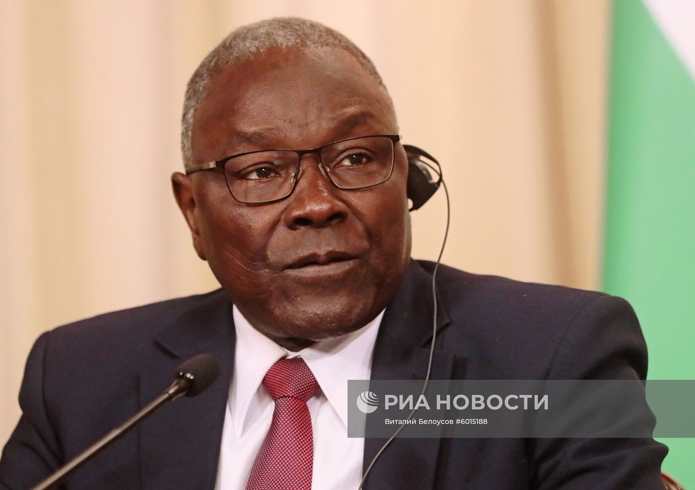 Встреча глав МИД РФ и Нигера С. Лаврова и К. Анкурао