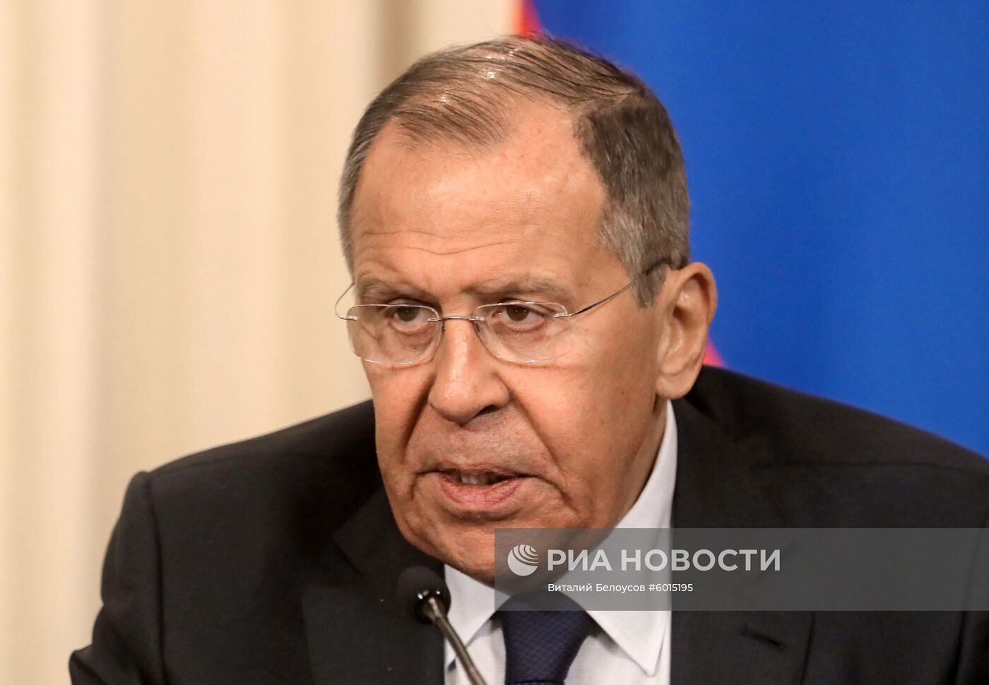 Встреча глав МИД РФ и Нигера С. Лаврова и К. Анкурао