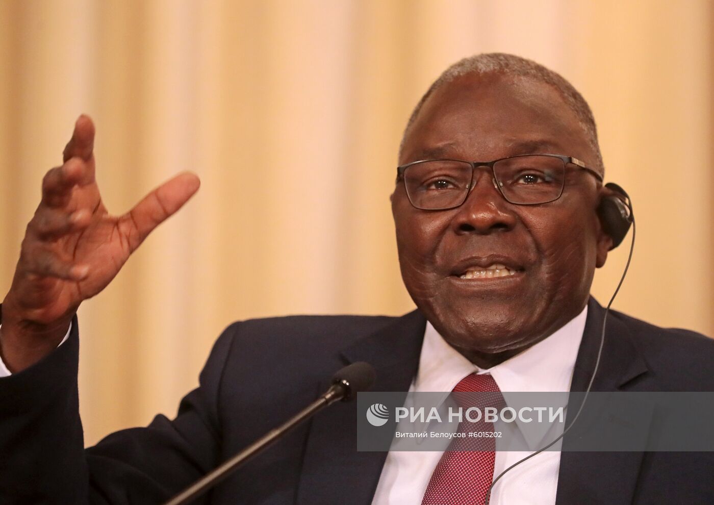 Встреча глав МИД РФ и Нигера С. Лаврова и К. Анкурао