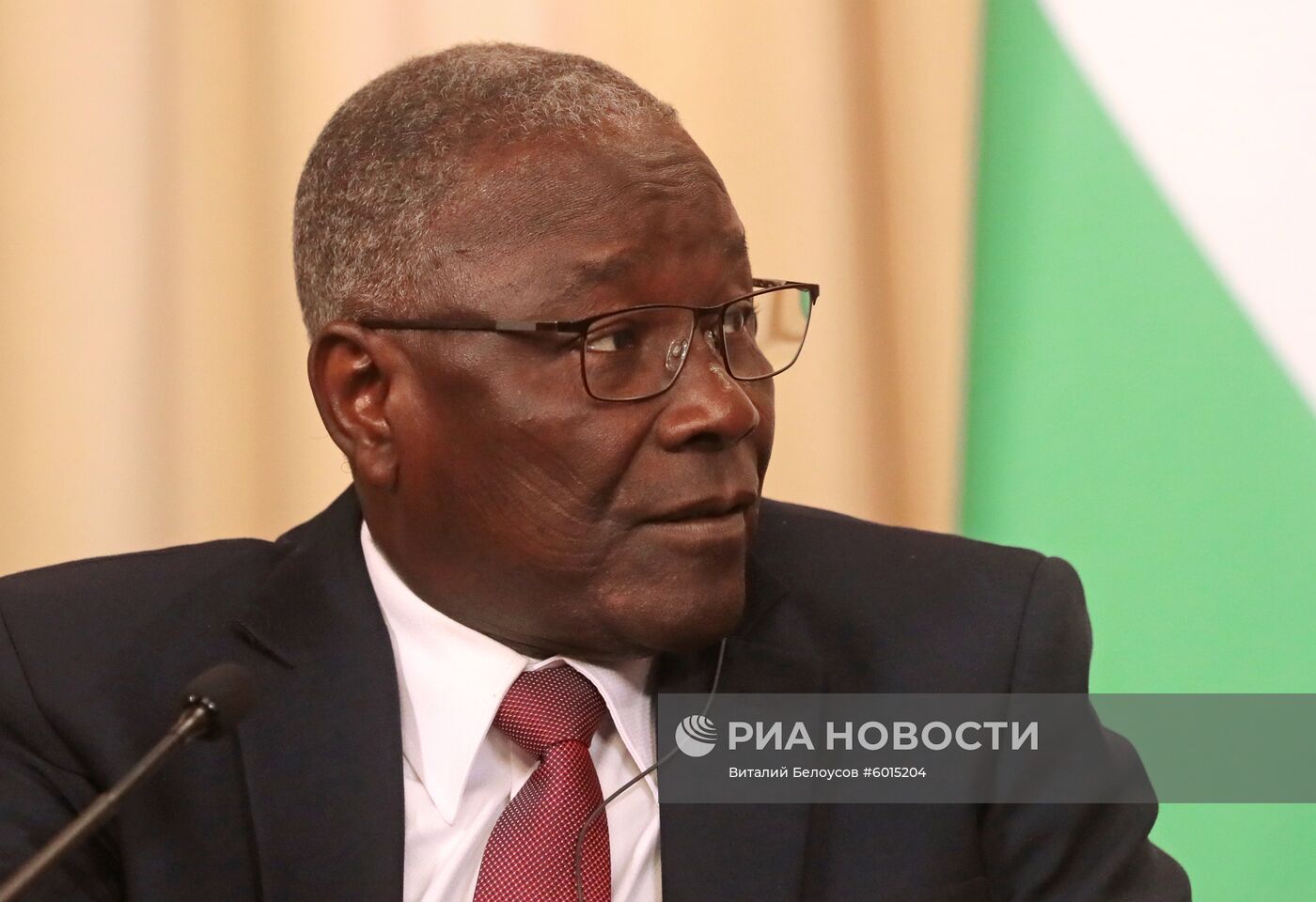 Встреча глав МИД РФ и Нигера С. Лаврова и К. Анкурао