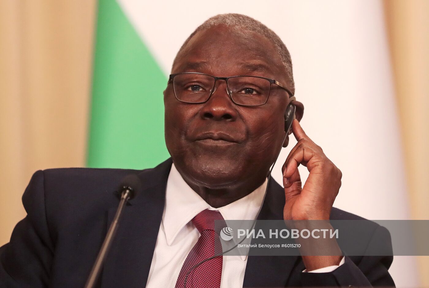 Встреча глав МИД РФ и Нигера С. Лаврова и К. Анкурао