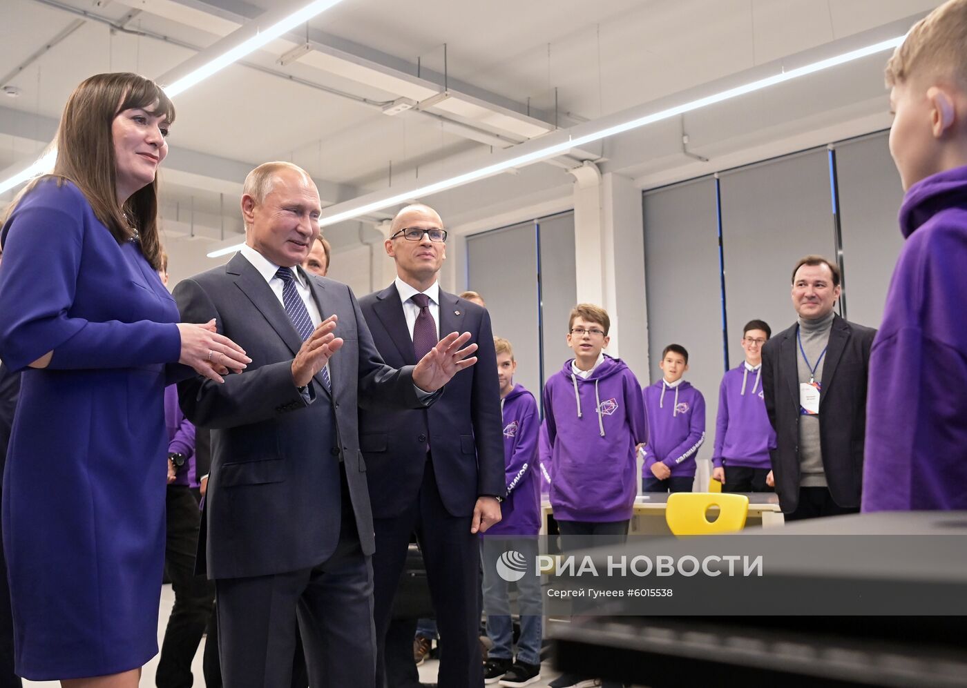 Рабочая поездка президента РФ В. Путина в Удмуртскую Республику