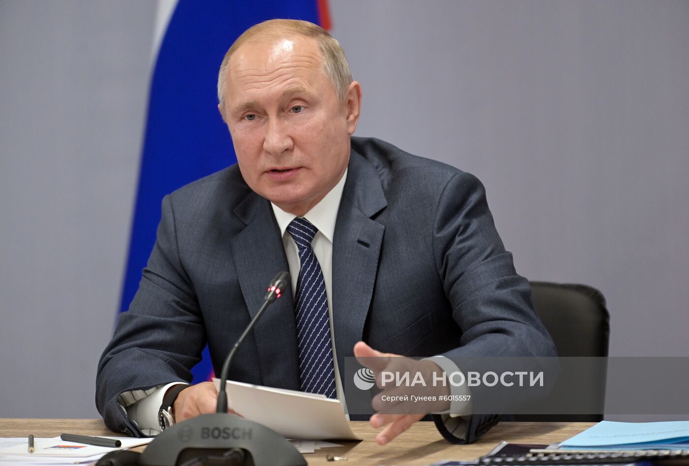 Рабочая поездка президента РФ В. Путина в Удмуртскую Республику