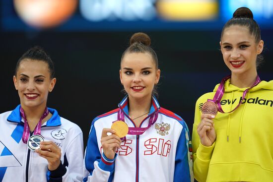 Художественная гимнастика. Чемпионат мира. Четвертый день