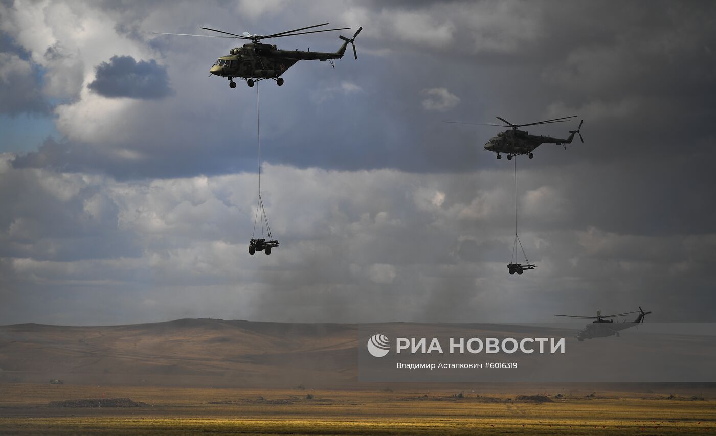 Учения "Центр-2019" в Оренбургской области