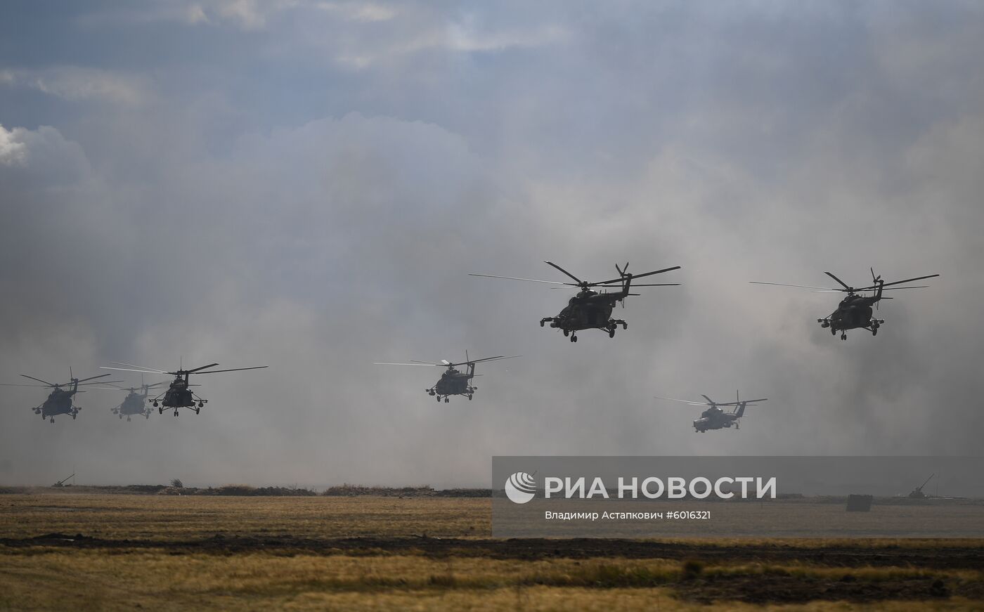 Учения "Центр-2019" в Оренбургской области