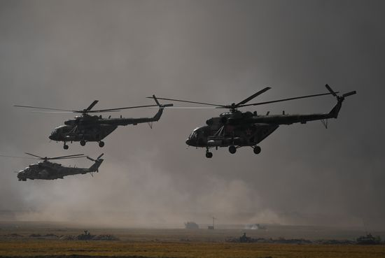 Учения "Центр-2019" в Оренбургской области