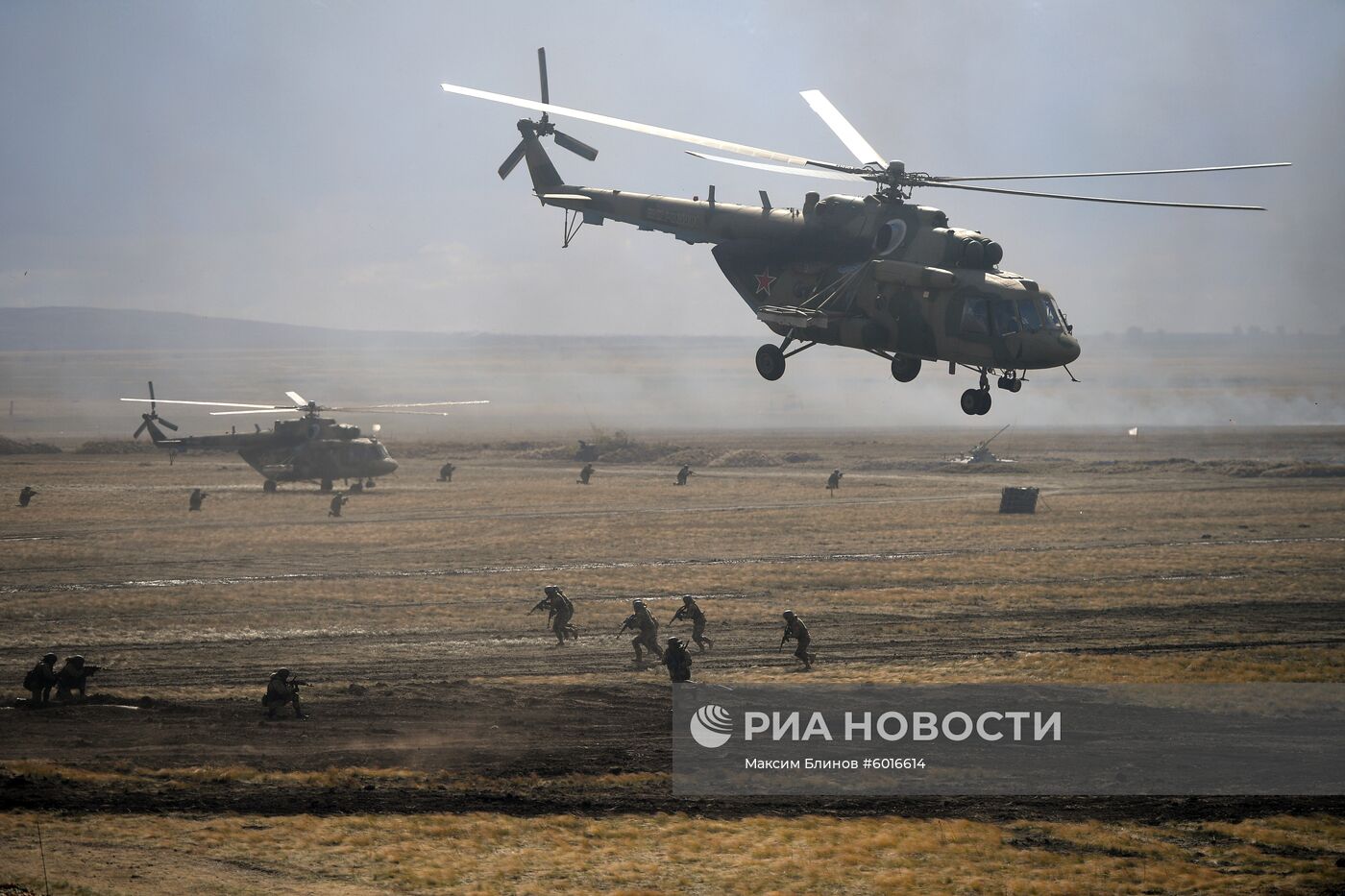 Учения "Центр-2019" в Оренбургской области