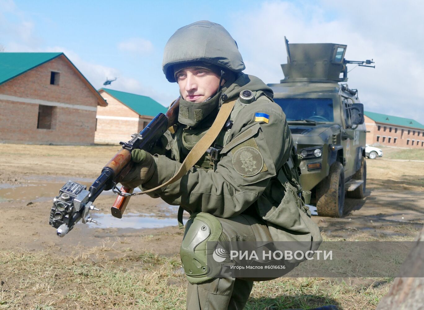 Международные военные учения Rapid Trident-2019 во Львовской области