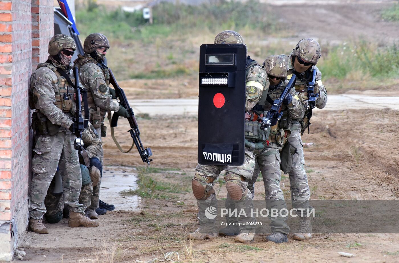 Международные военные учения Rapid Trident-2019 во Львовской области