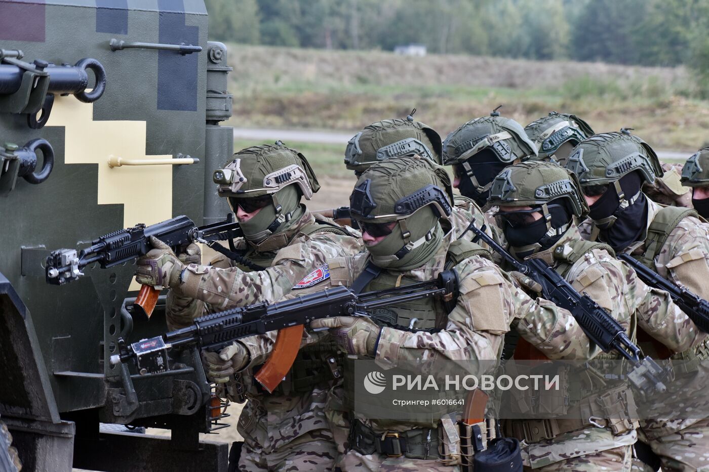 Международные военные учения Rapid Trident-2019 во Львовской области