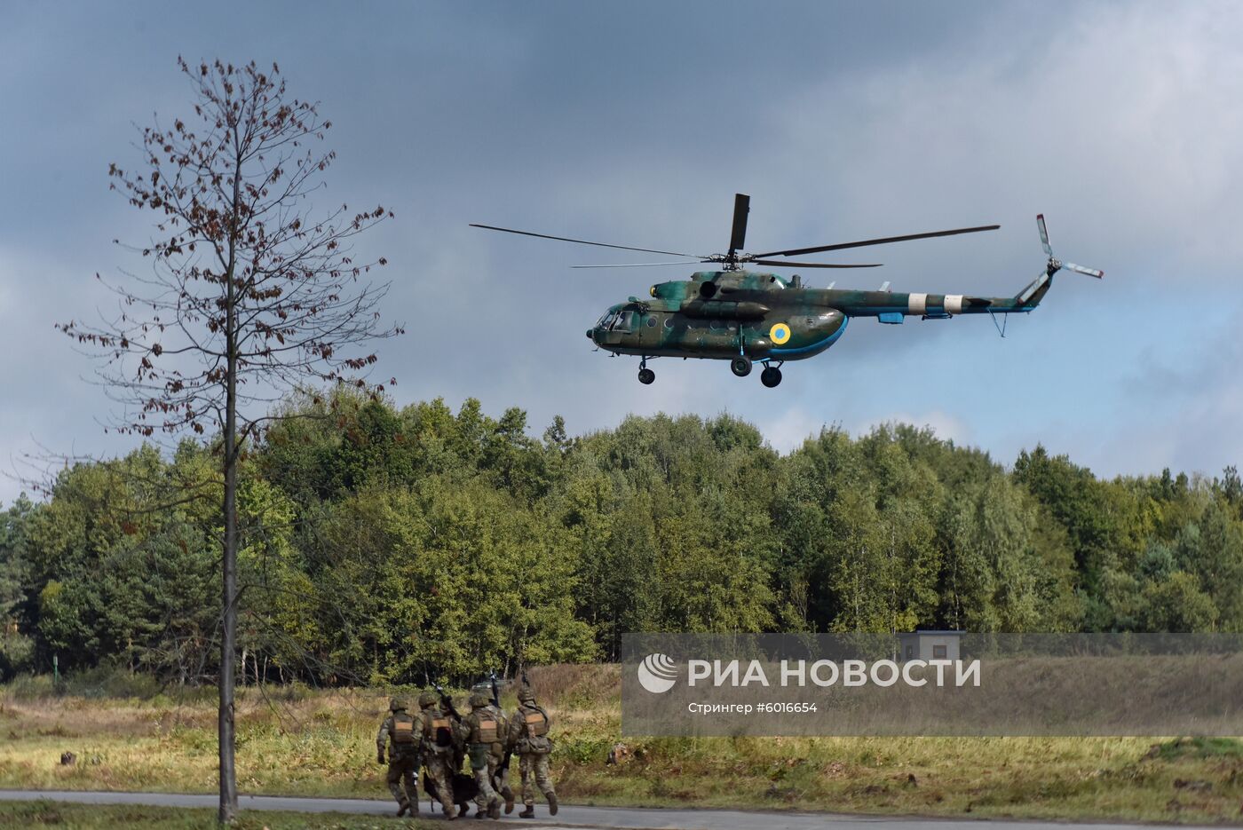 Международные военные учения Rapid Trident-2019 во Львовской области