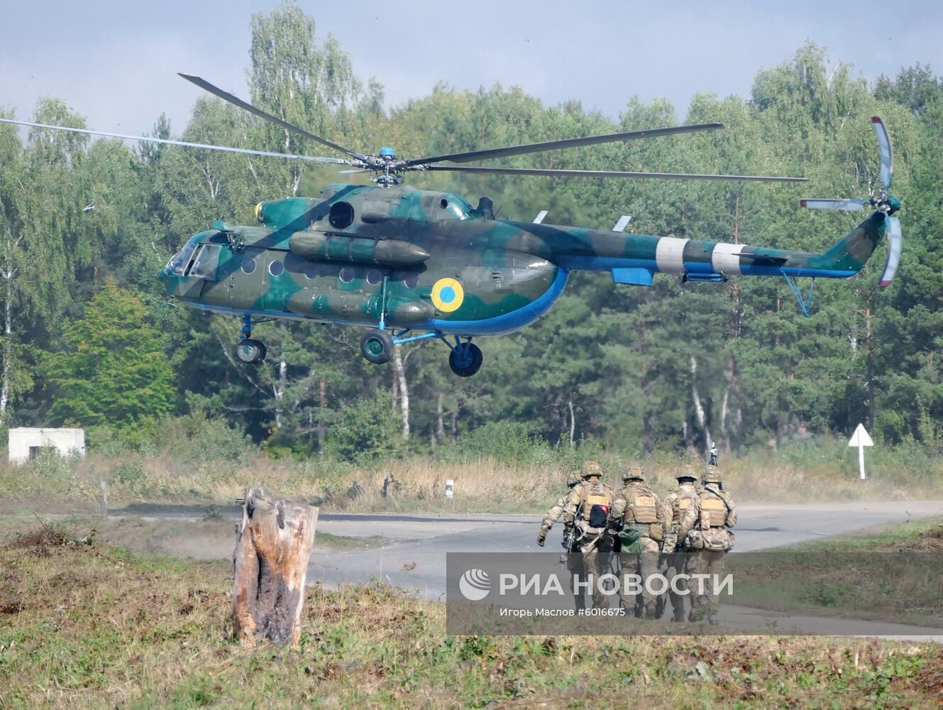 Международные военные учения Rapid Trident-2019 во Львовской области